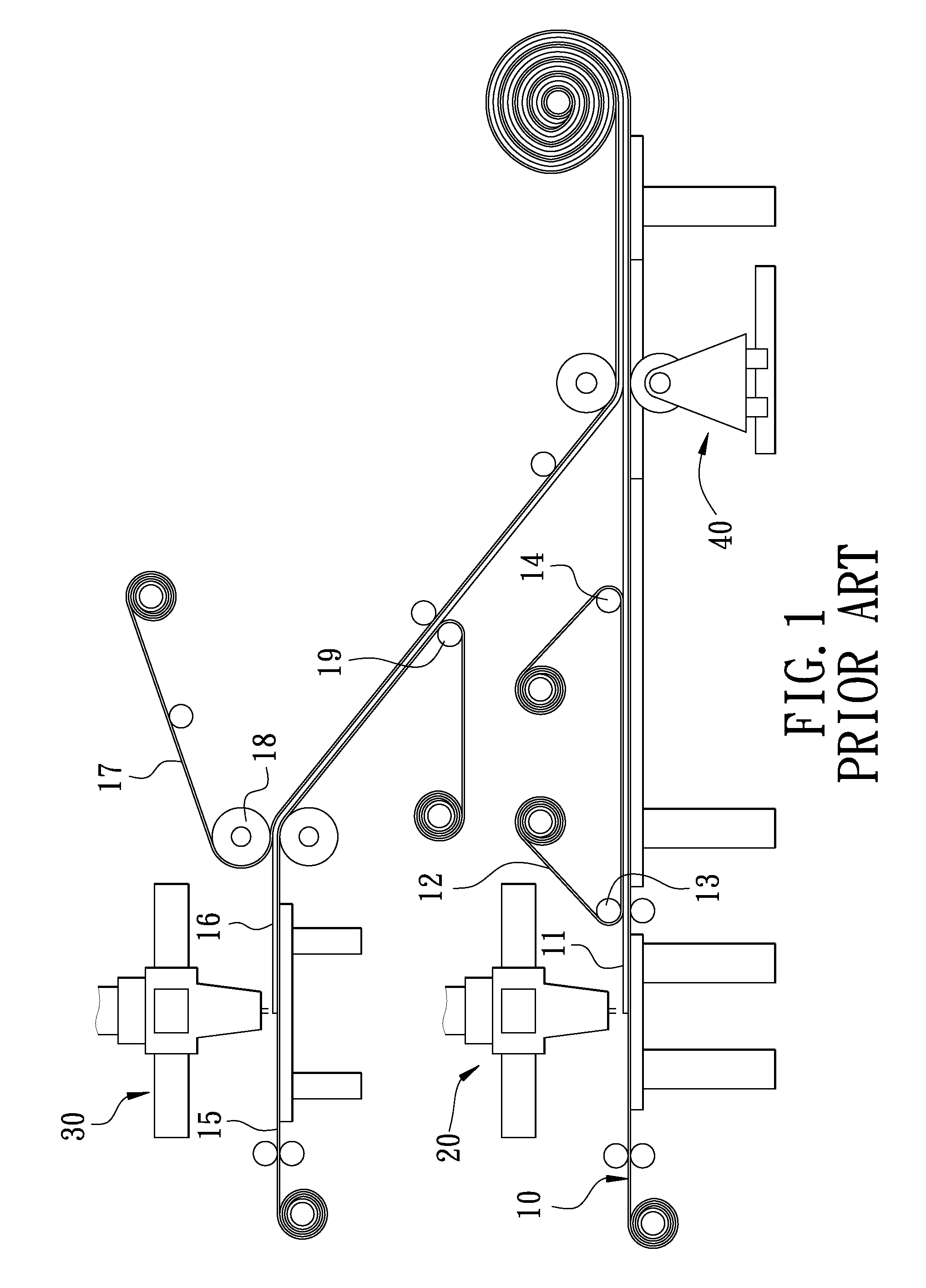 Method for directly forming patterns on face membrane by vacuum absorption