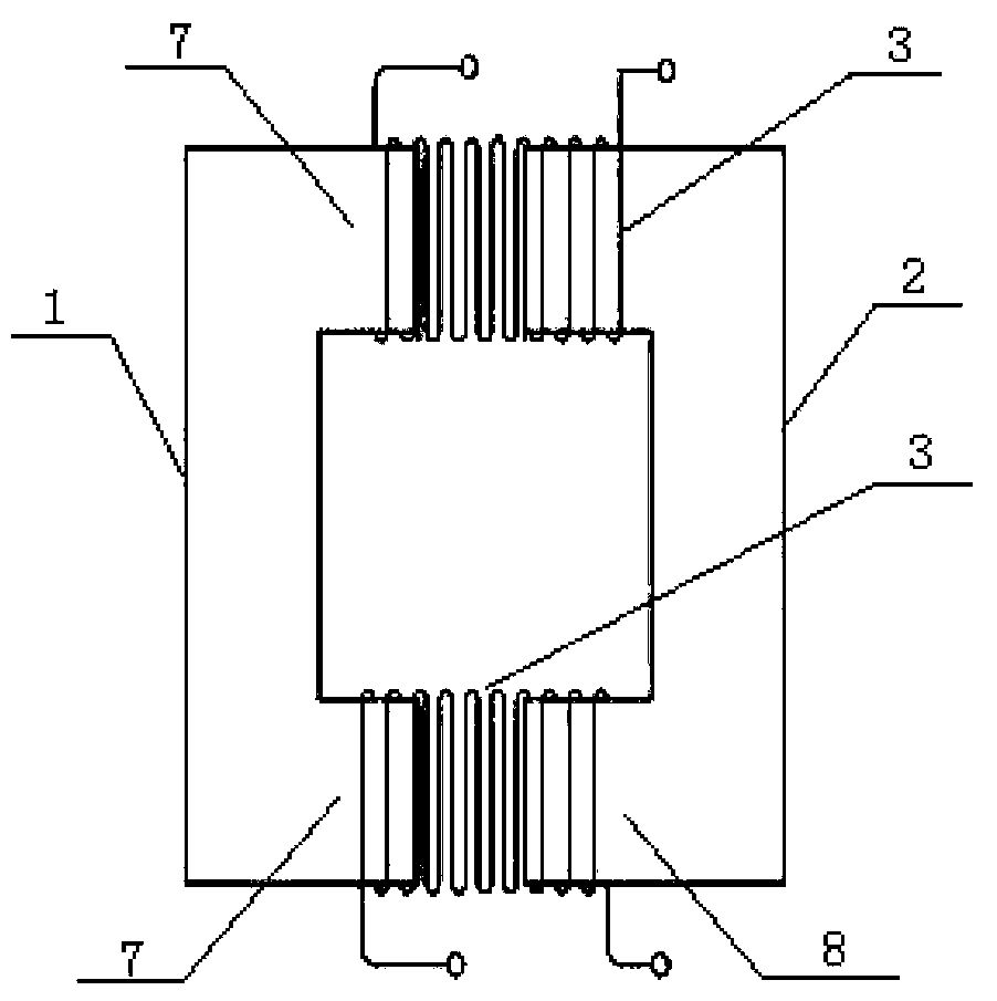 High voltage adjustable reactor