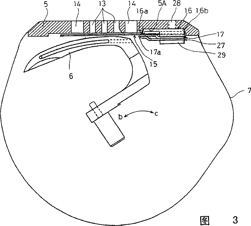 Sewing machine with stitch breaking device