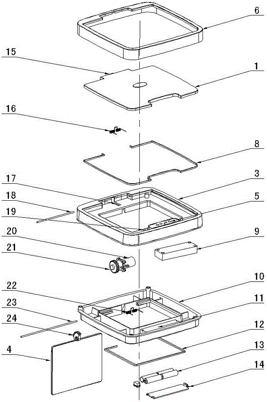 Intelligent sanitary garbage bin