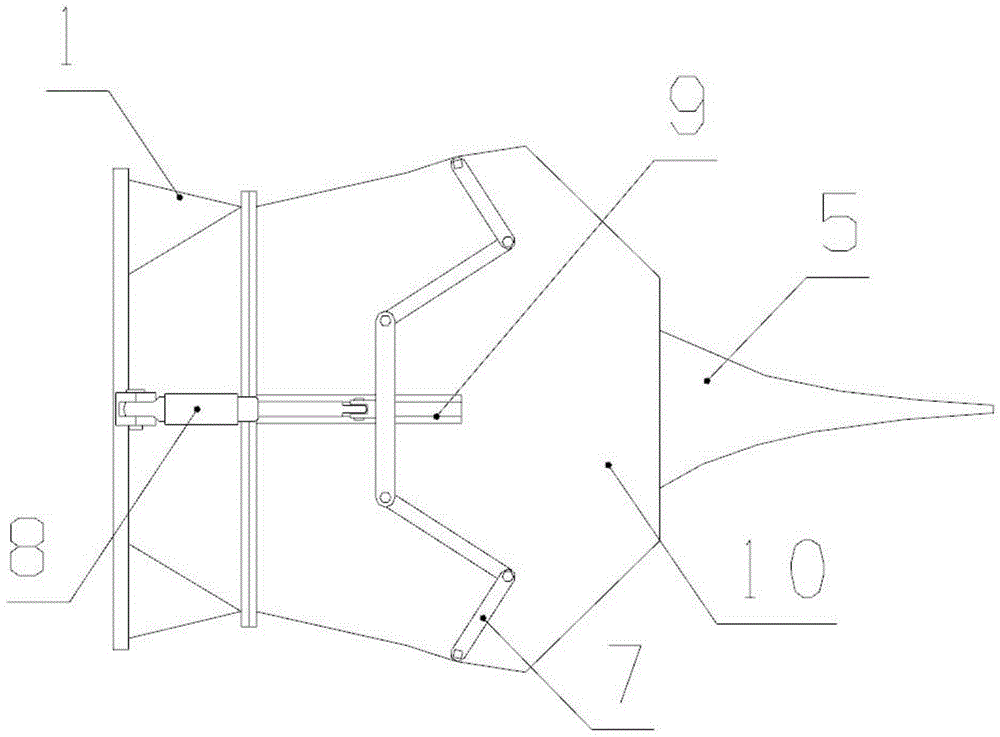 Binary plug type spray pipe having reverse thrusting function