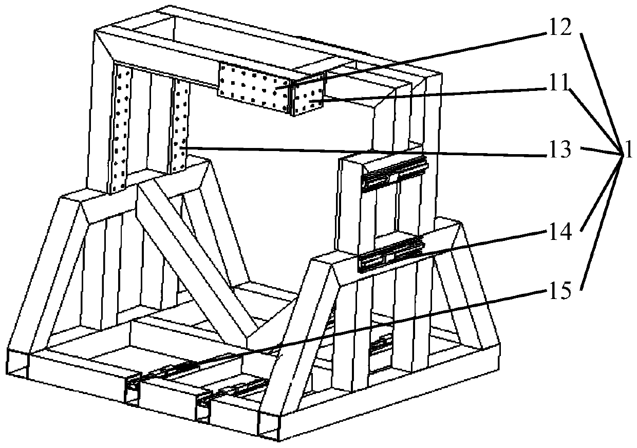 A test device for an automobile steering system