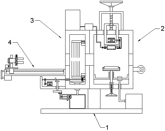 Steel pipe mechanical-oiling equipment