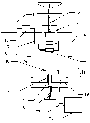 Steel pipe mechanical-oiling equipment