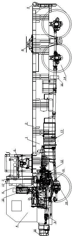 Chassis device based on loads and traction