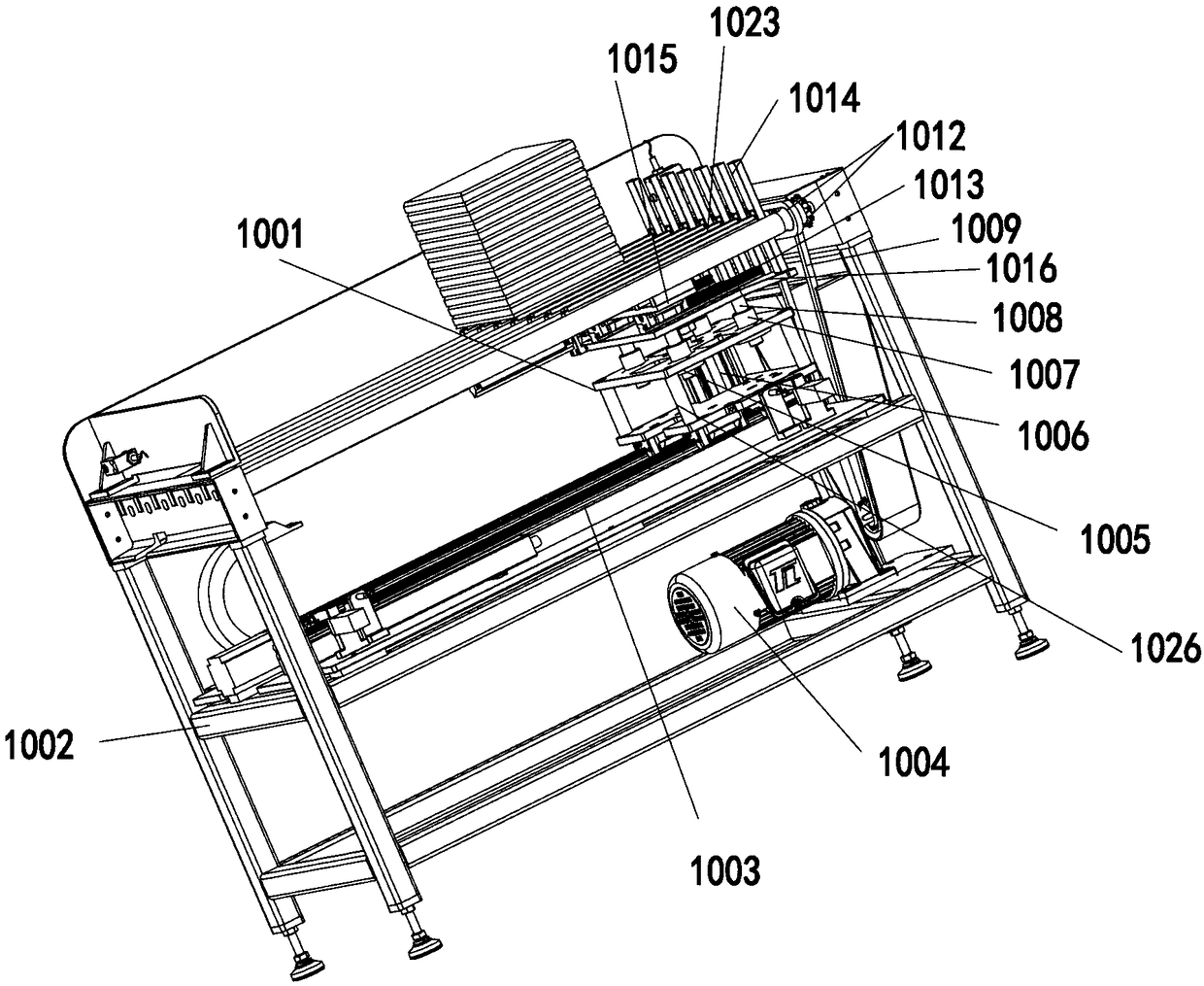 Automatic packaging equipment for lithium batteries