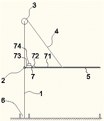 Highway snow retaining device