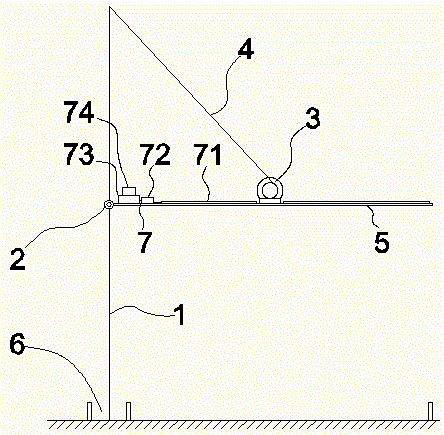 Highway snow retaining device