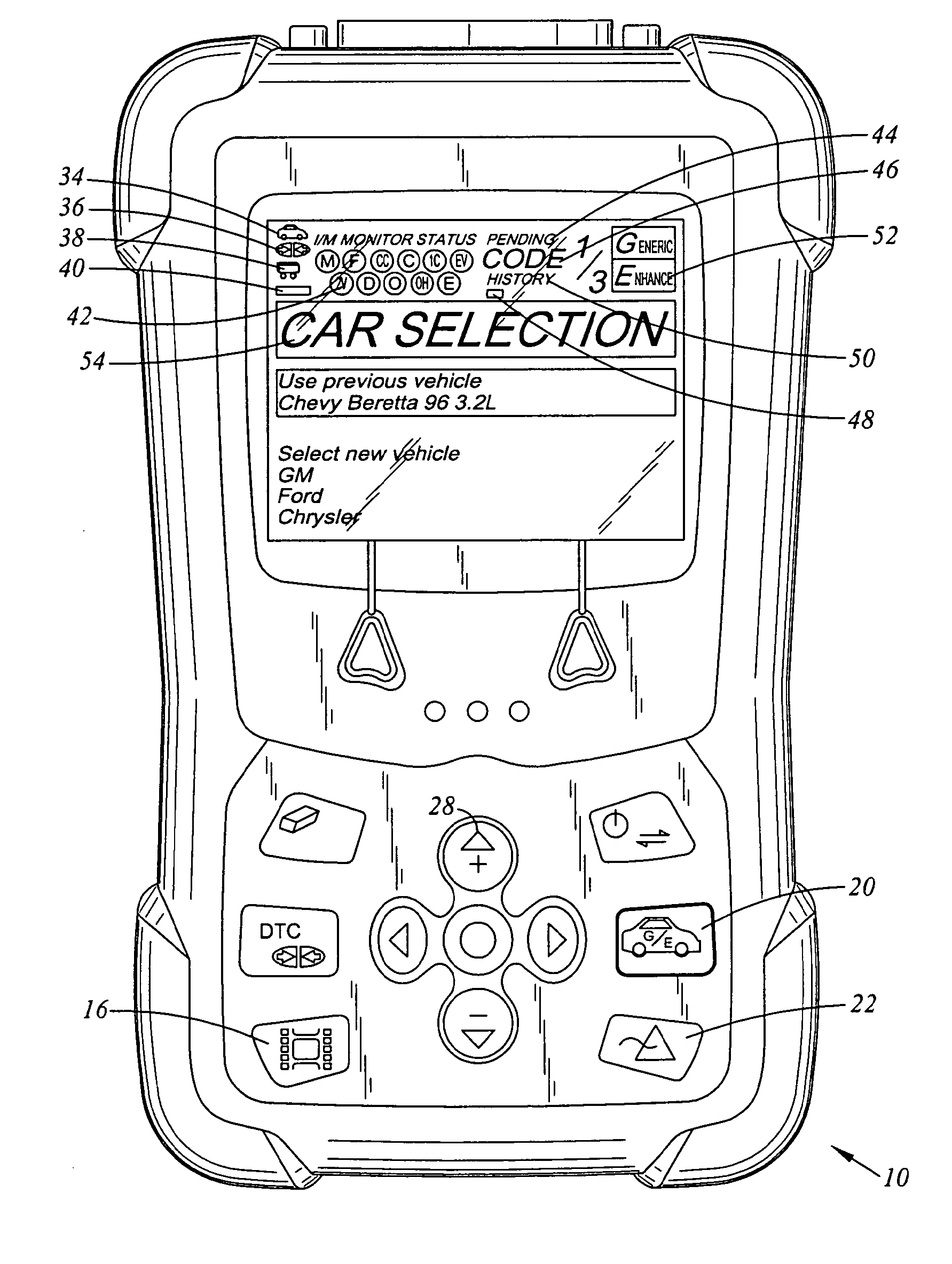 Scan tool user interface