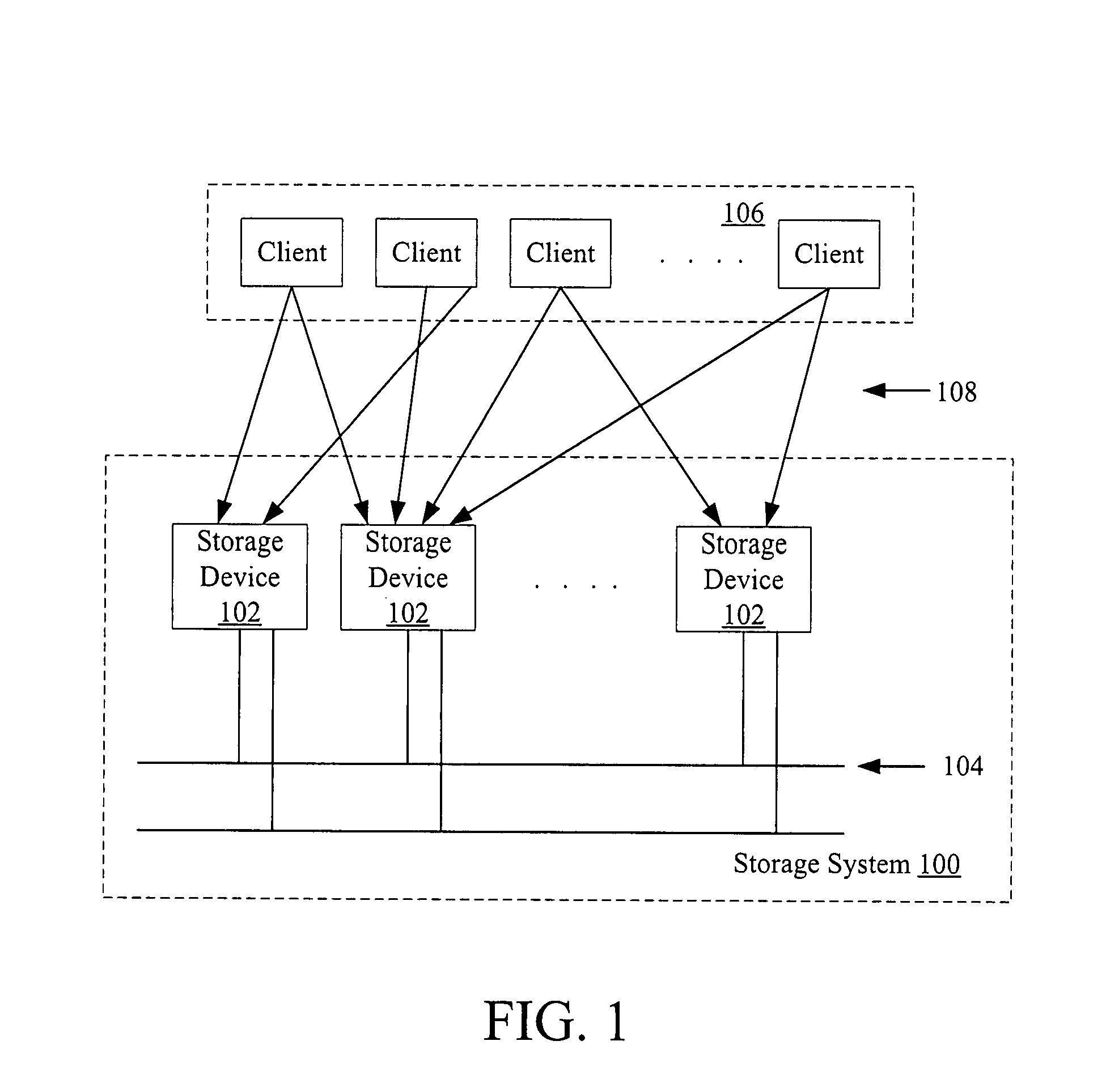 Redundant data assigment in a data storage system