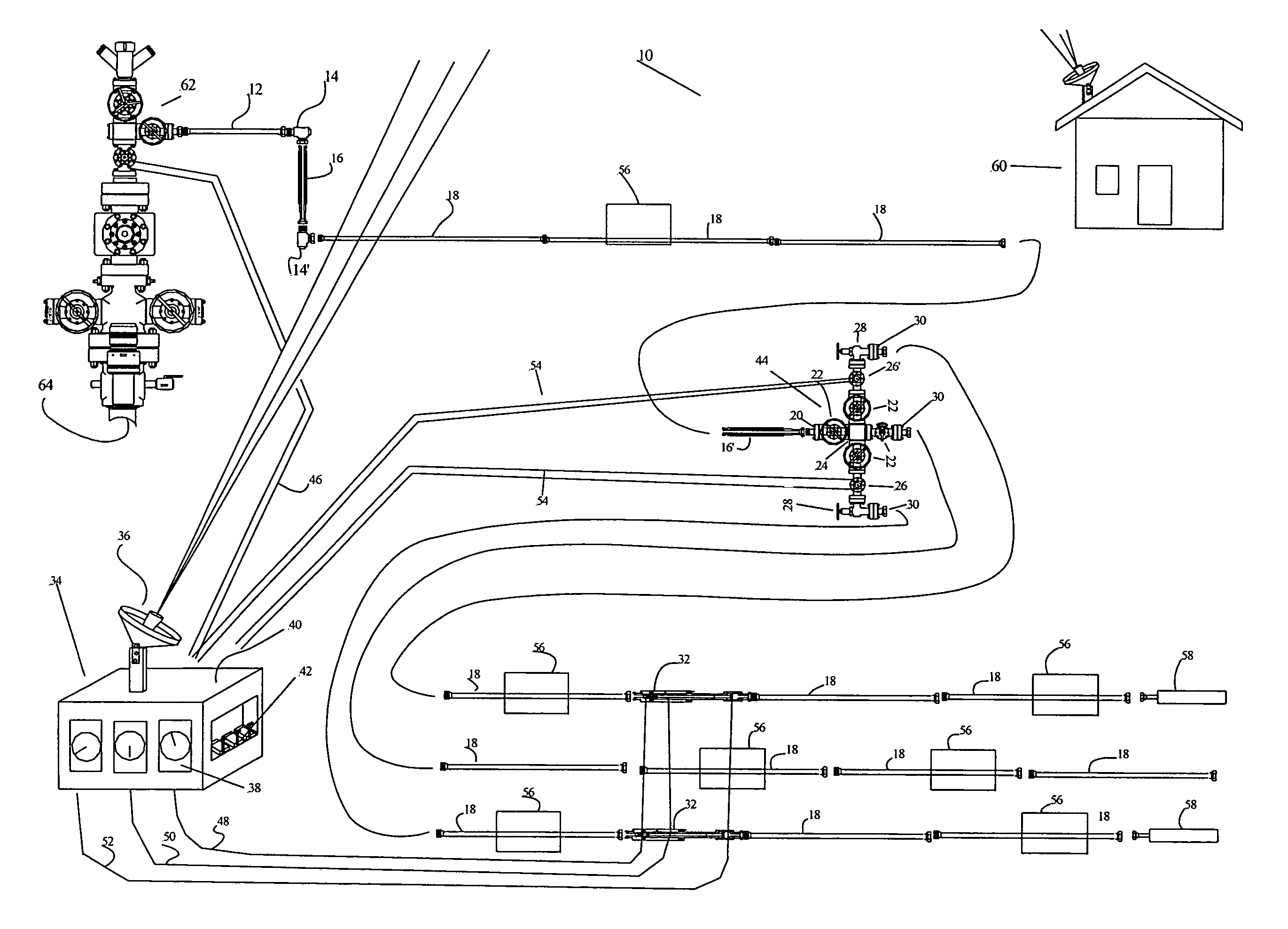 Automated flowback and information system