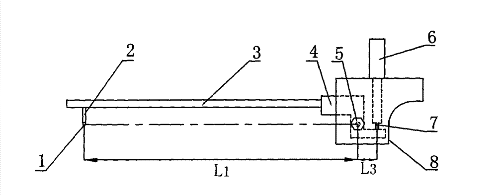 Arbitrarily triangular sensor and calibration method thereof