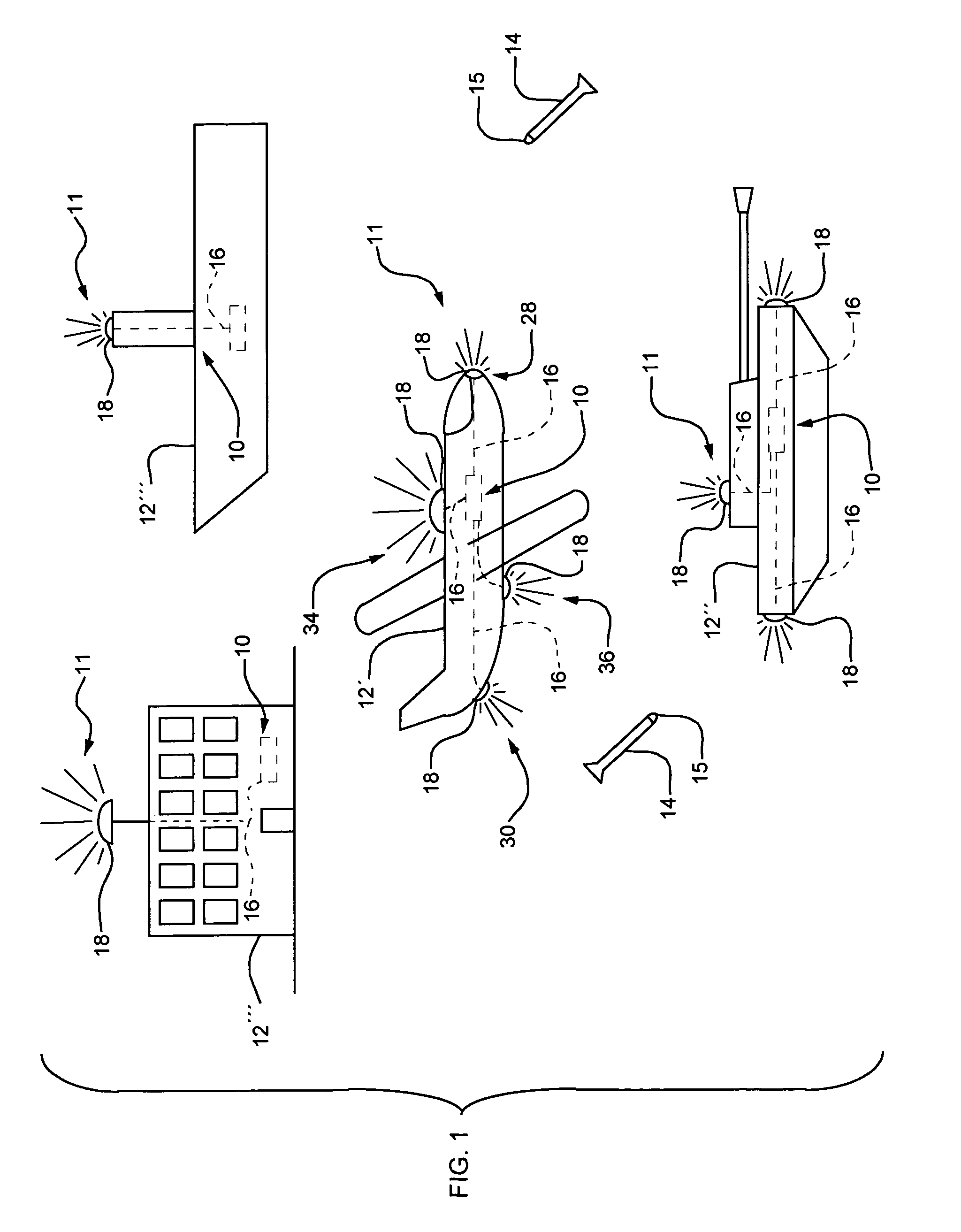 Non-directional laser-based self-protection