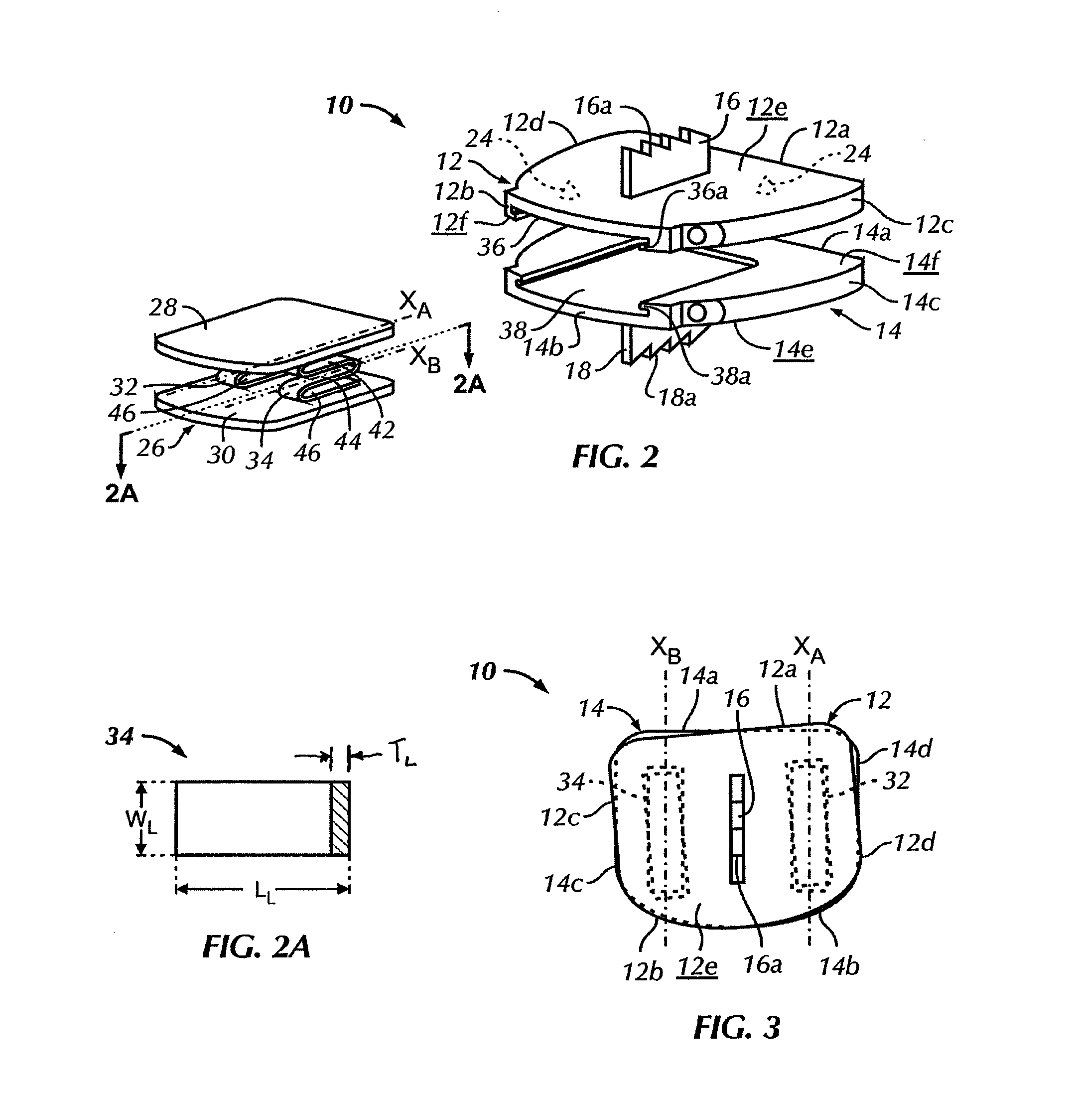 Total disc replacement with W-shaped spring elements