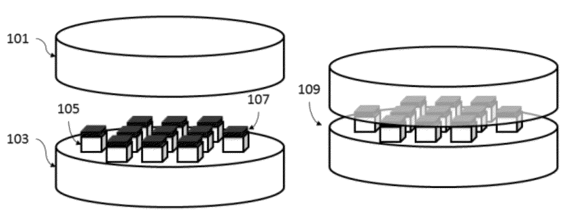 Use of Micro-Structured Plate for Controlling Capacitance of Mechanical Capacitor Switches