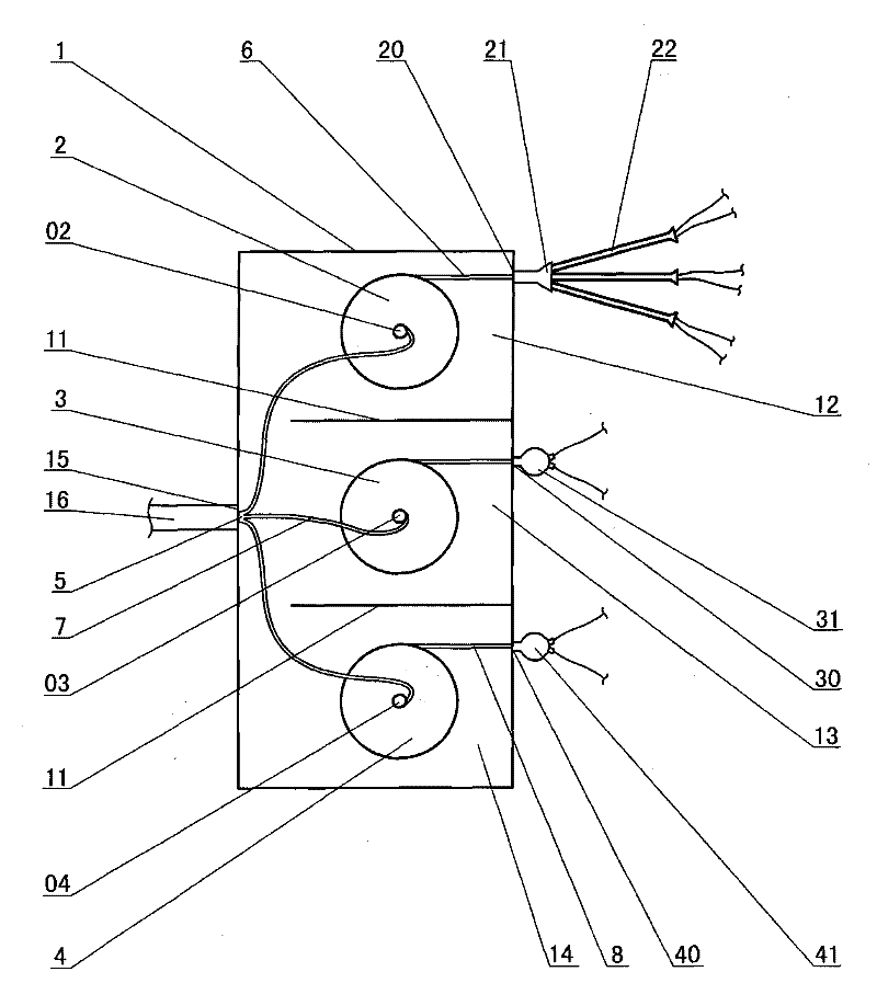 Electrocardiogram cable reeling device