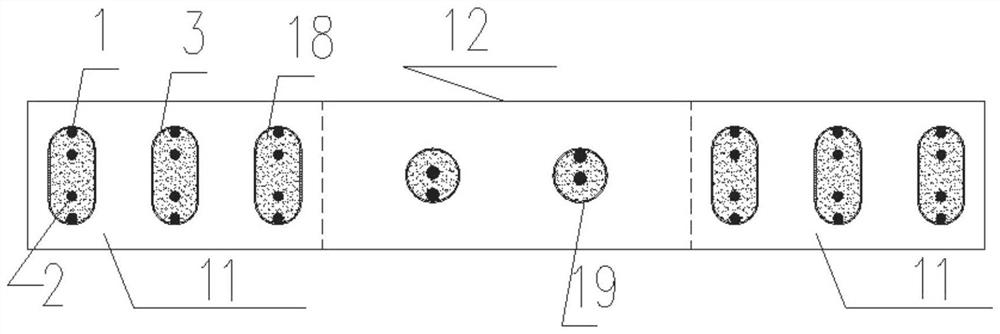 Sleeve grouting reinforcing steel bar interlocking joint and full-prefabrication construction method for shear wall through sleeve grouting reinforcing steel bar interlocking joint