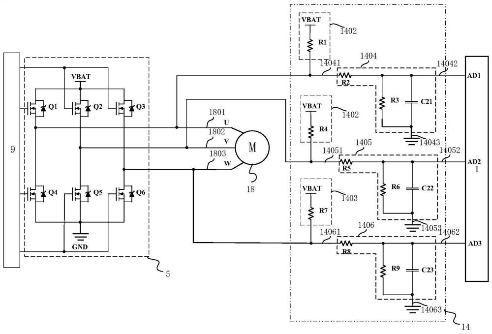 Controller circuit, sampling method and control method of electric power steering system, and thereof