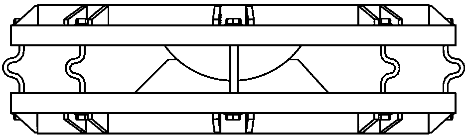 Energy consumption limiting variable-curvature sliding friction seismic isolation support