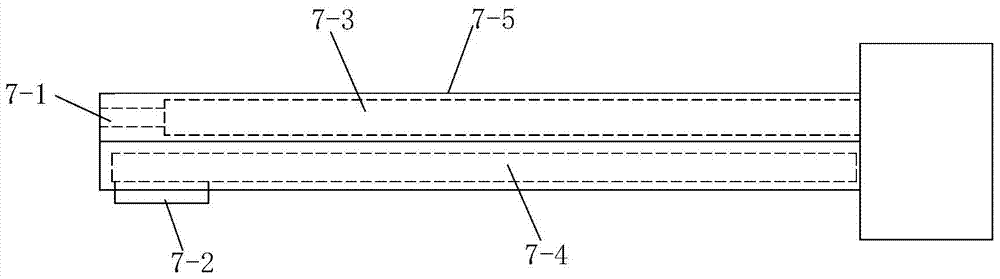 Experimental device for gas thermal diffusion test in loose coal