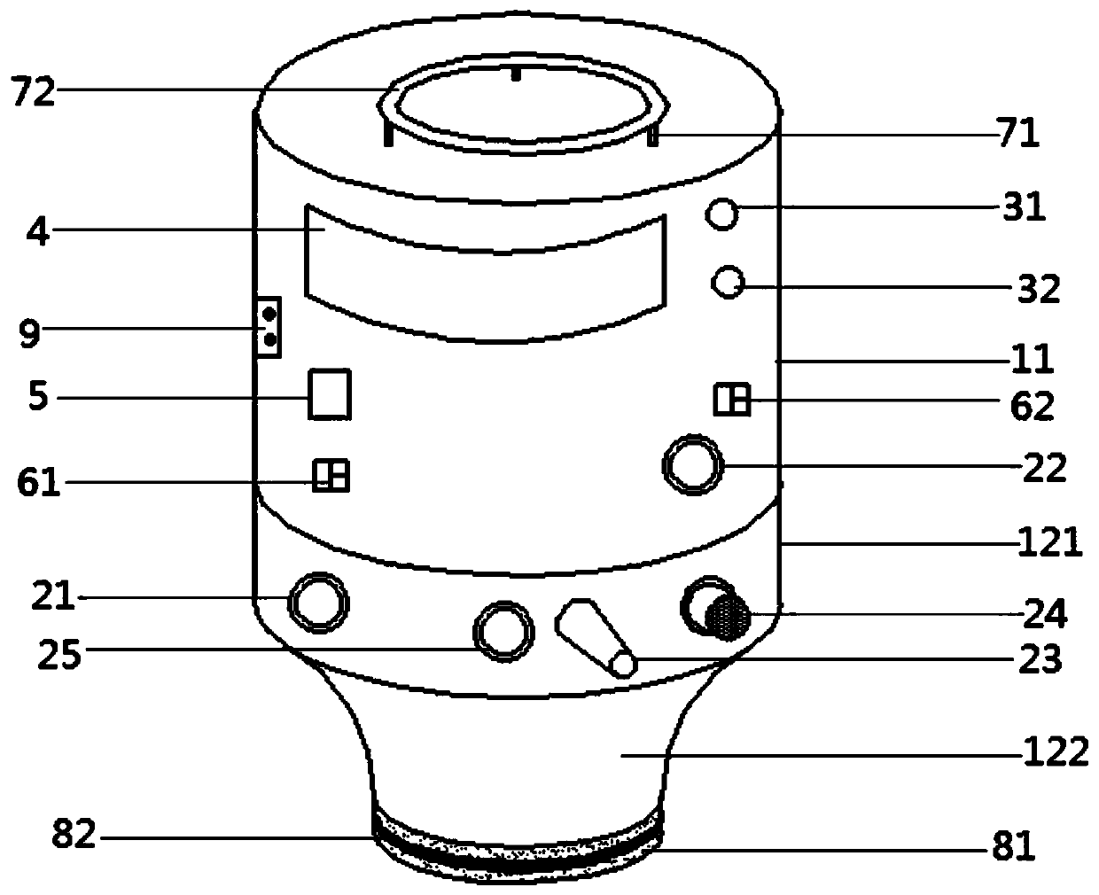 Oxygen supply hood