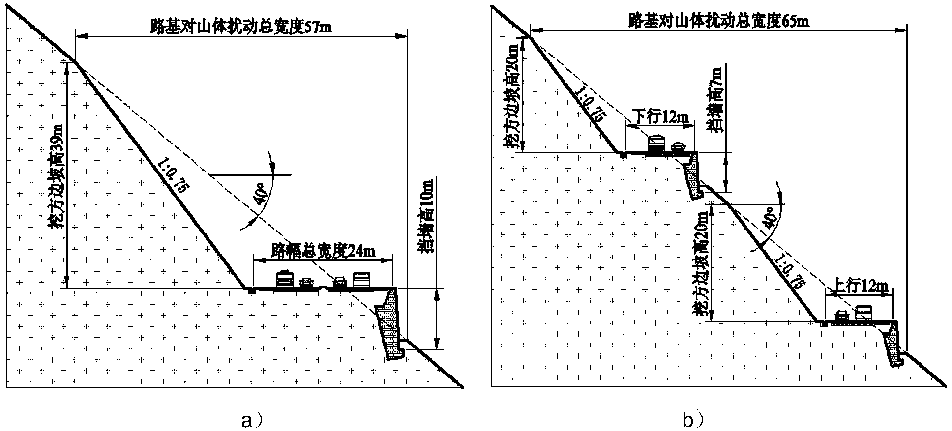 Pile-anchor-frame composite double-layer roadbed structure