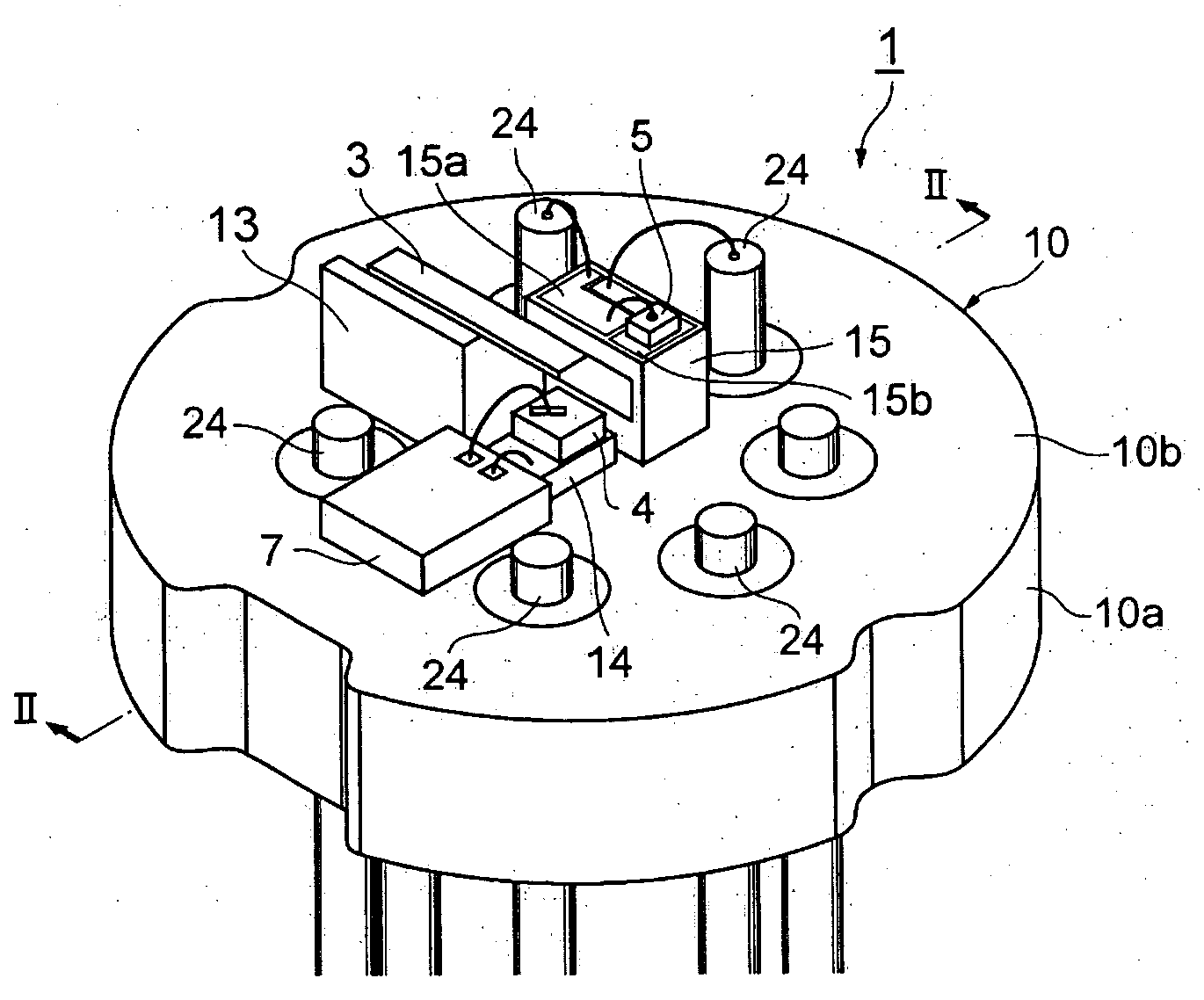 Bi-directional optical module with improved optical crosstalk