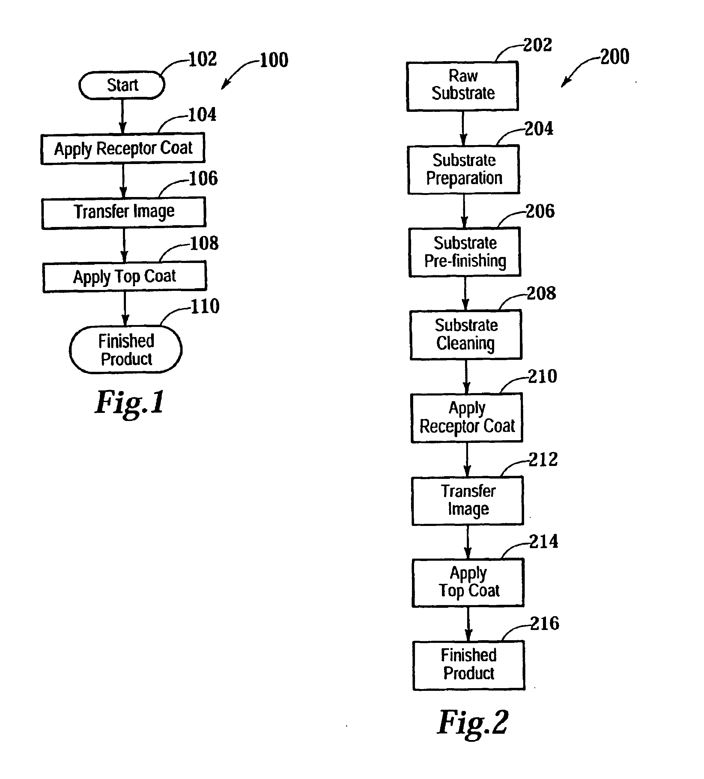 Method for producing a wood substrate having an image on at least one surface