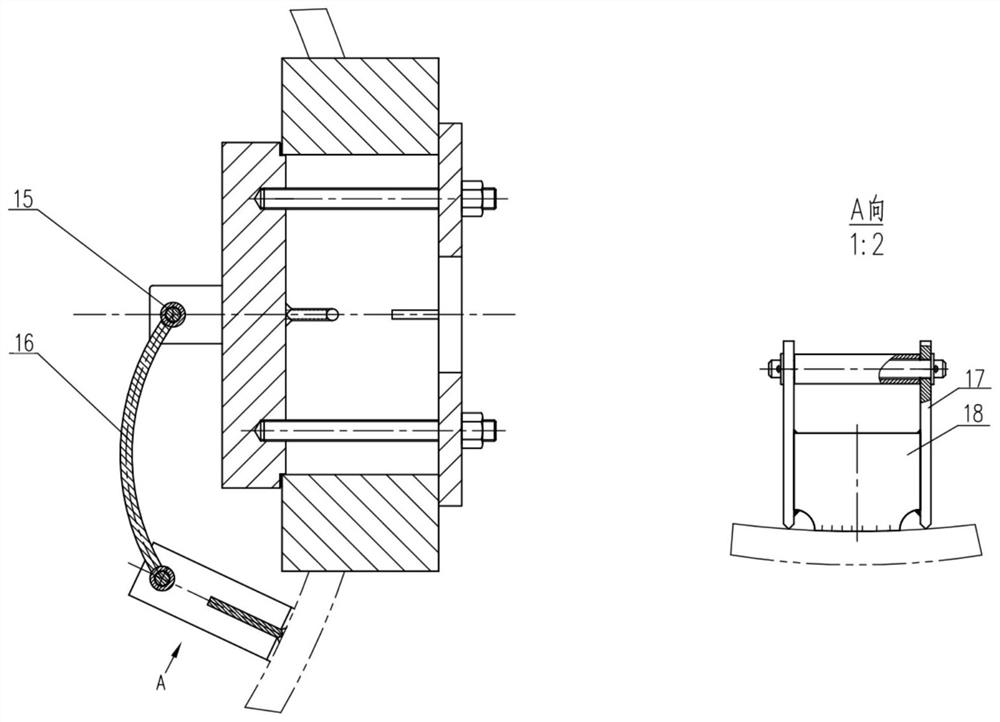 Inward-opening type self-tightening quick-opening manhole device and system