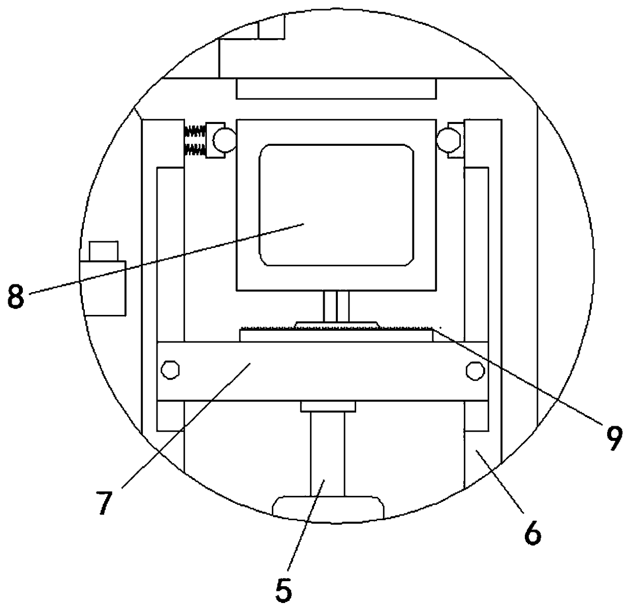 Intelligent ultra-high voltage power transmission and transformation engineering detecting equipment