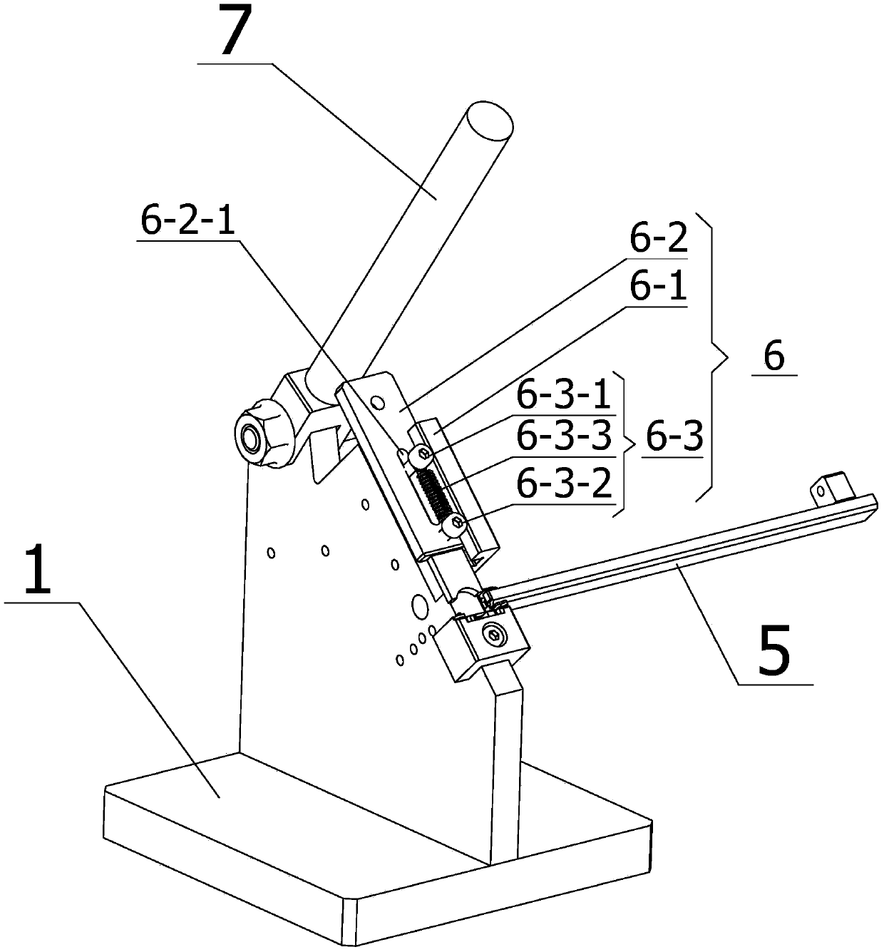 Semi-automatic tool for mounting baffles of quartz watch movement coil