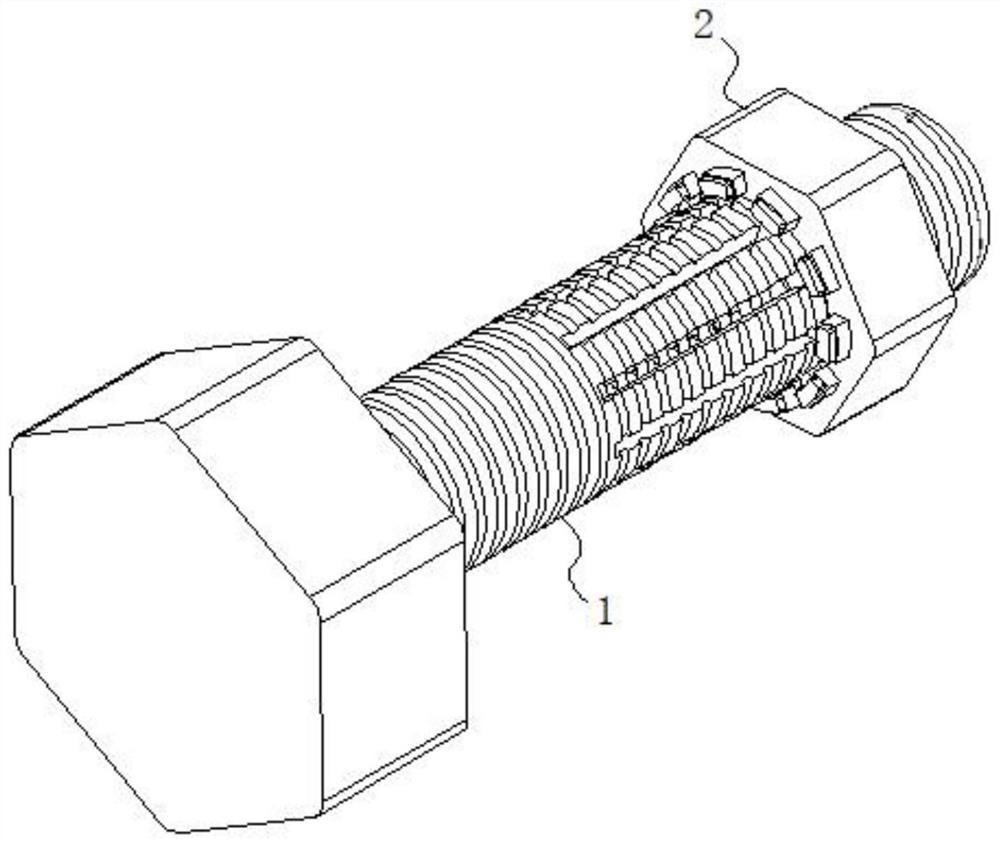 Bolt with anti-seismic function