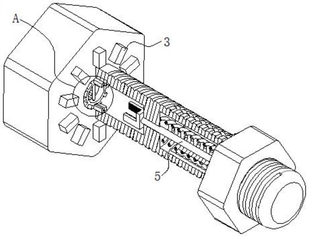 Bolt with anti-seismic function