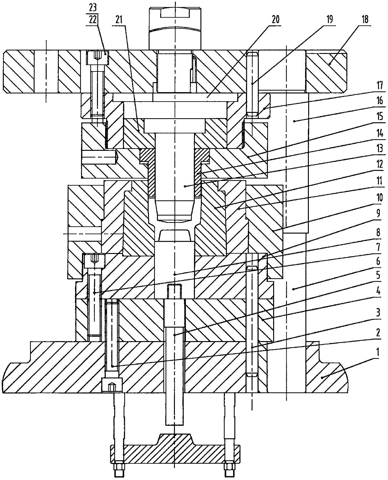 A Synchronous Extrusion Die for "h" Shaped Connectors Made of Steel with Different Wall Thickness