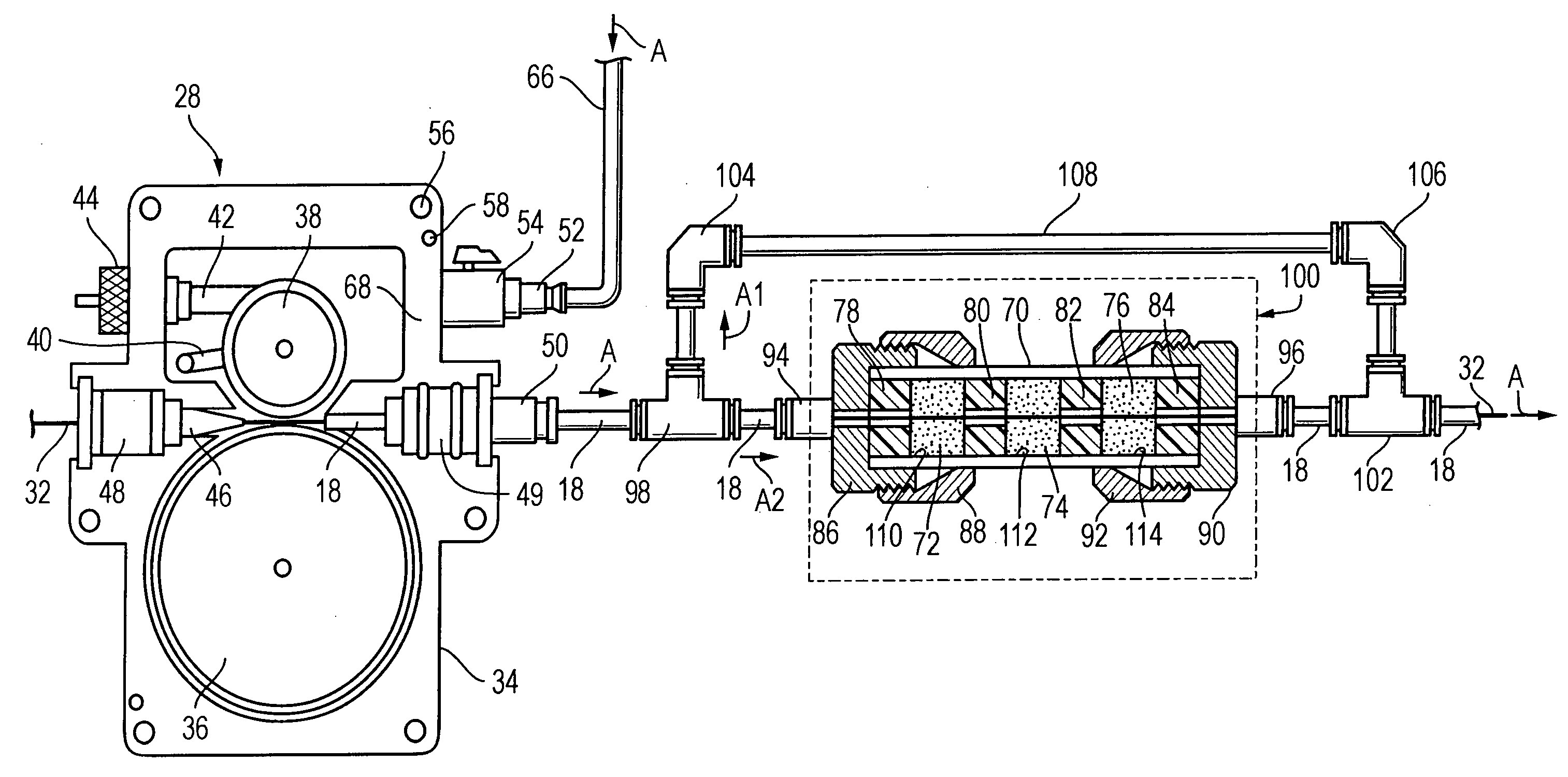 Optical cable lubricator with reservoir