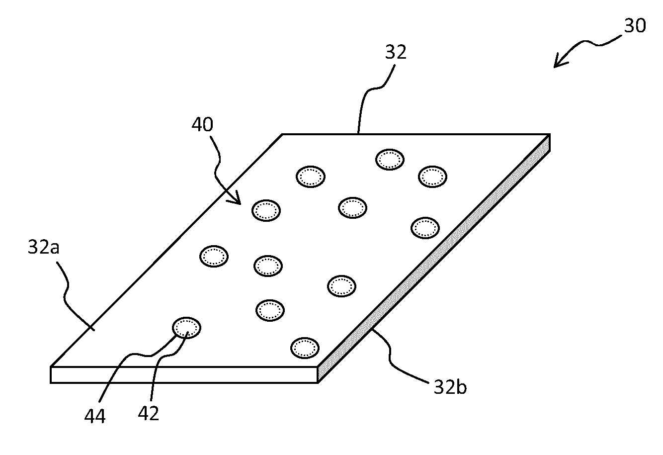 Product with coding pattern