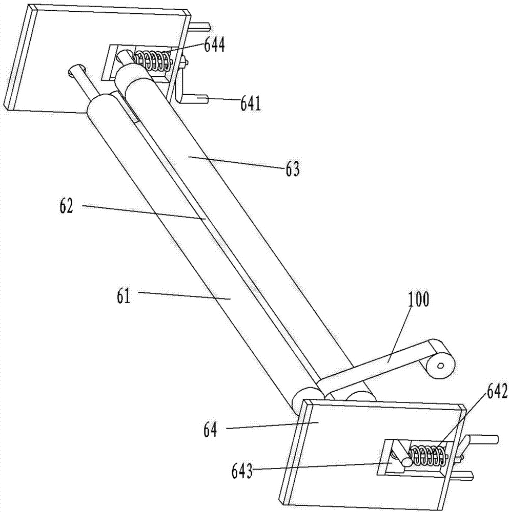 Free embossing device for fabric