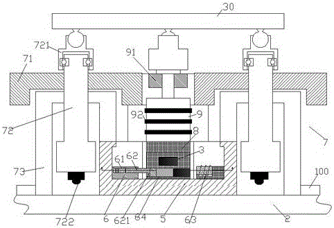 Simple apparatus supporting bench device