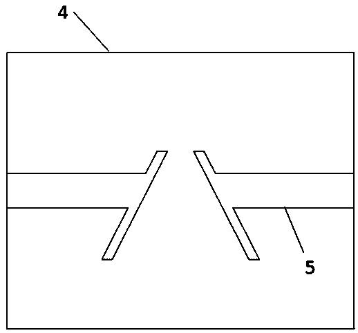 Microfluidic free flow paper chromatographic array spray mass spectrometry device