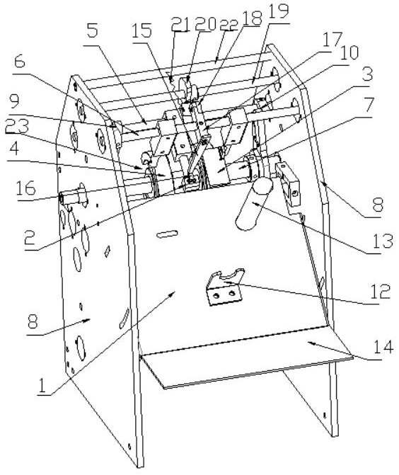 Shoe-shaped gold ingot machine and paper folding process