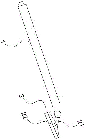 Cell collection scraper structure