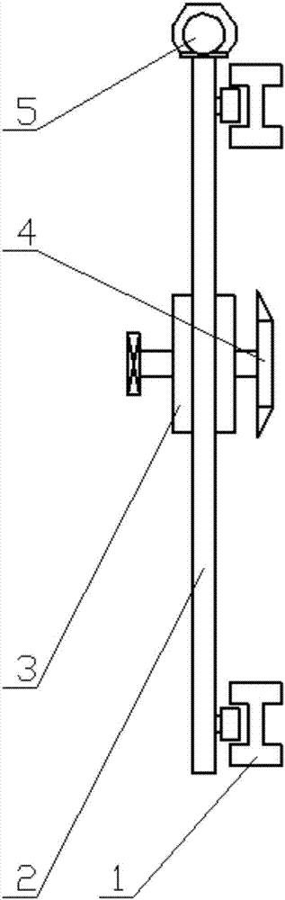 Simple concrete wall surface trowelling machine