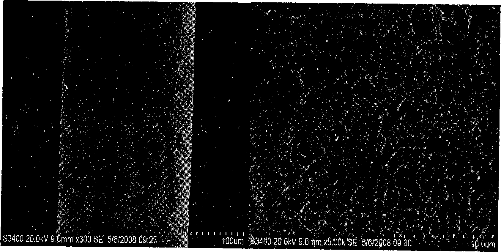 Polyaniline solid phase micro- extraction head and method for making same