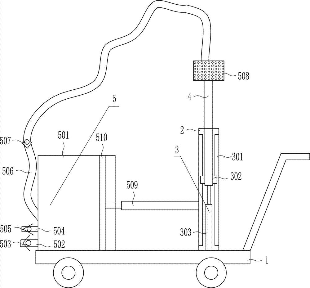 Sprinkling device for garden greening