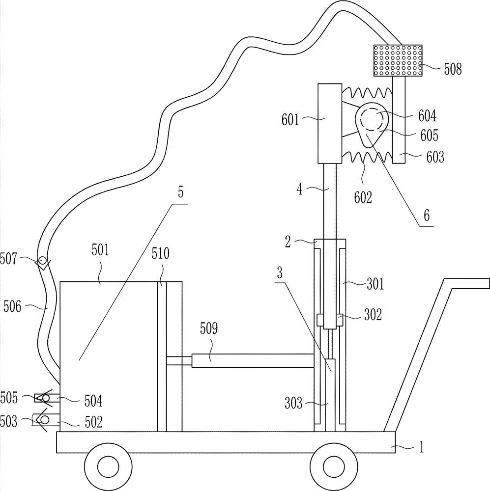 Sprinkling device for garden greening