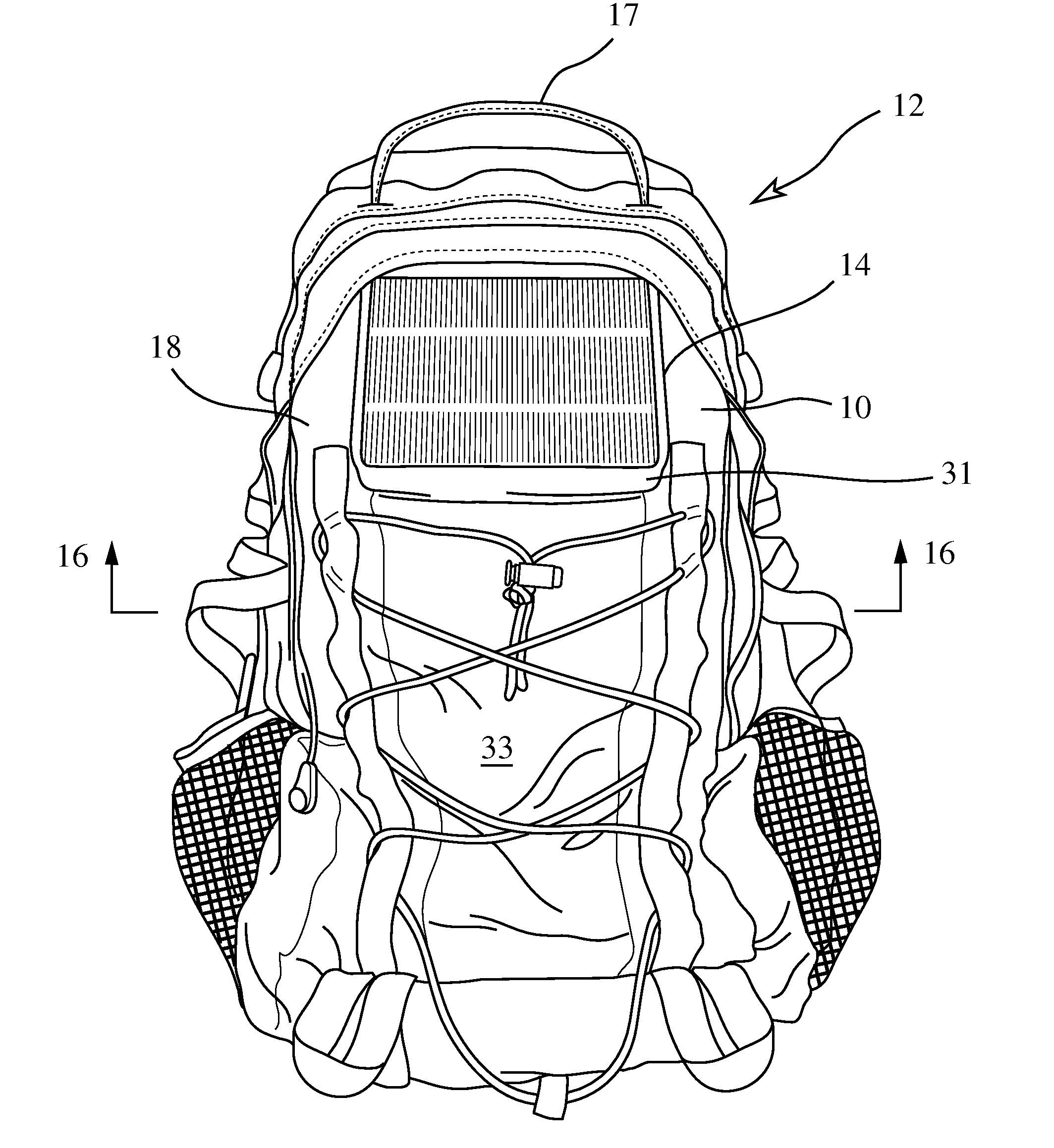 Solar backpack