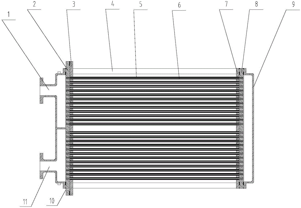 Special air cooler used for marine motor and provided with safety early-warning function