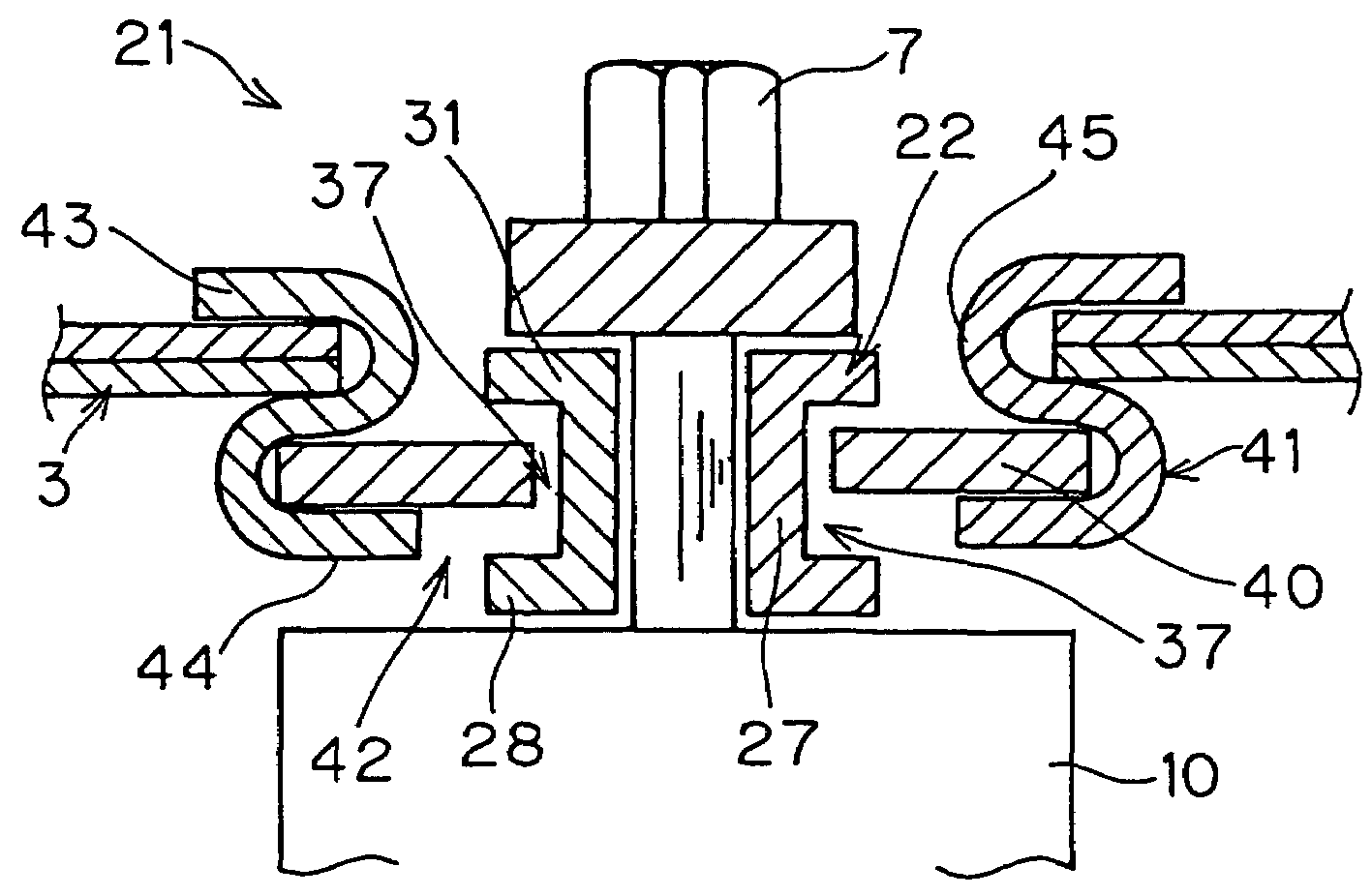 Vibration damping mount and metal heat shield