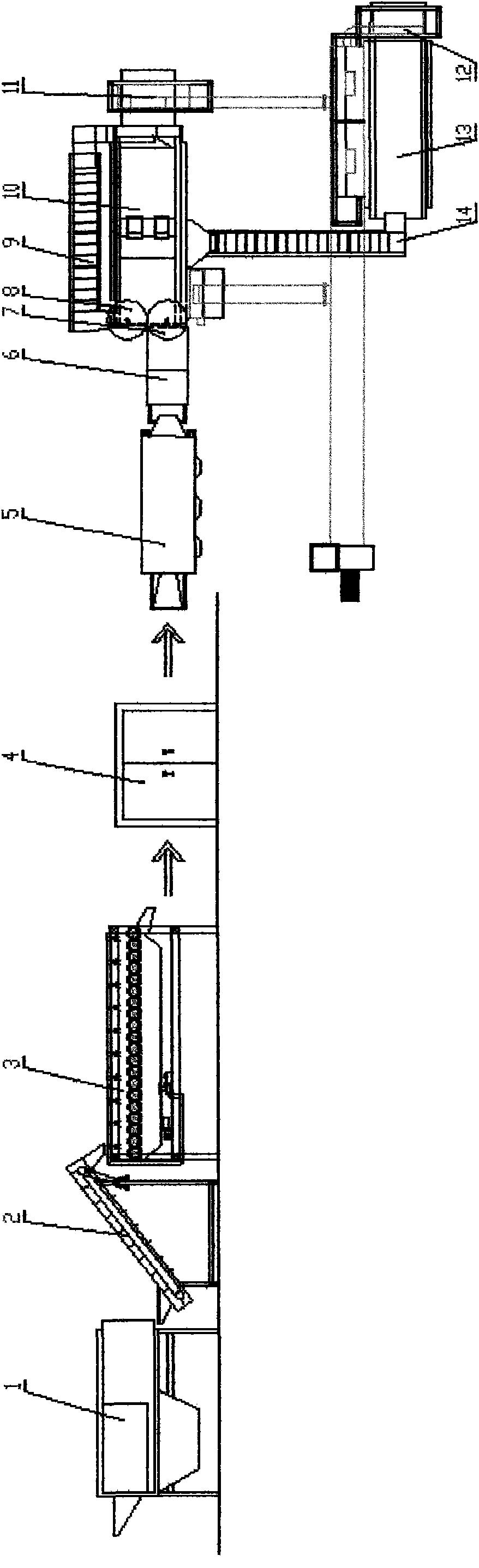 Walnut processing technology and whole set of processing equipment