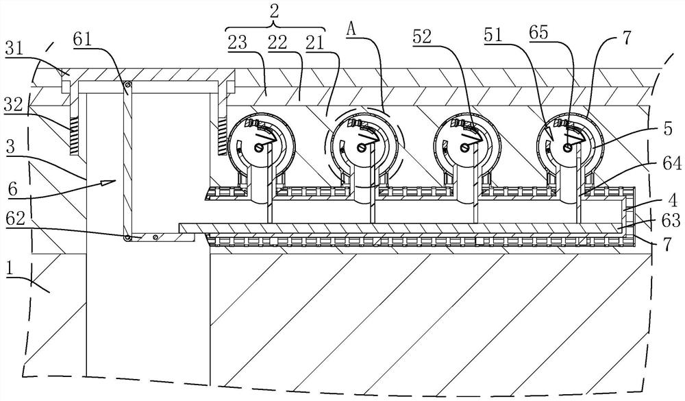 Permeable road and paving method thereof